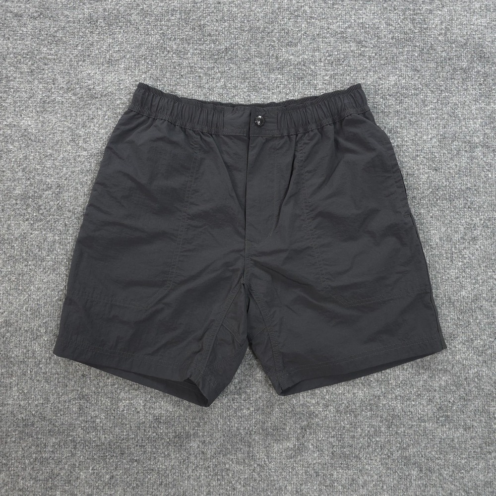 Best Made Co Shorts Mens XS Black Nylon Elastic Waist 7in Travel Quick Dry Gym